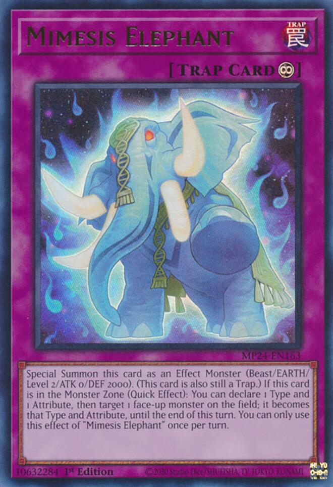 Mimesis Elephant (MP24-EN163) - 25th Anniversary Tin: Dueling Mirrors 1st Edition