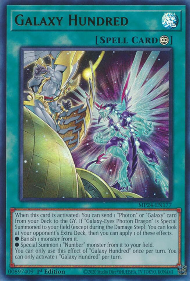 Galaxy Hundred [MP24-EN177] Ultra Rare | The CG Realm