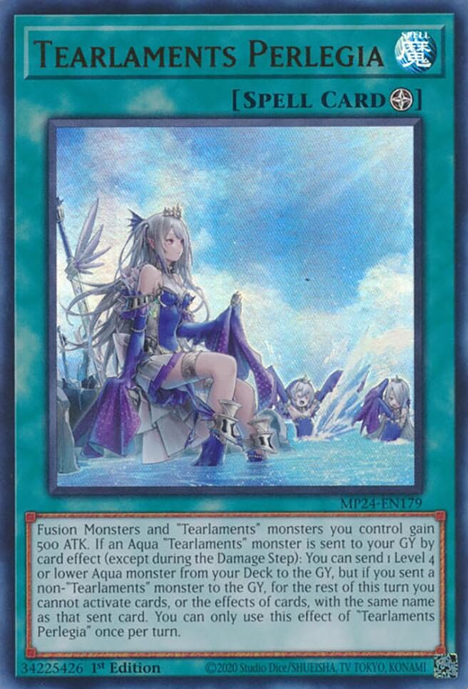 Tearlaments Perlegia [MP24-EN179] Ultra Rare | The CG Realm