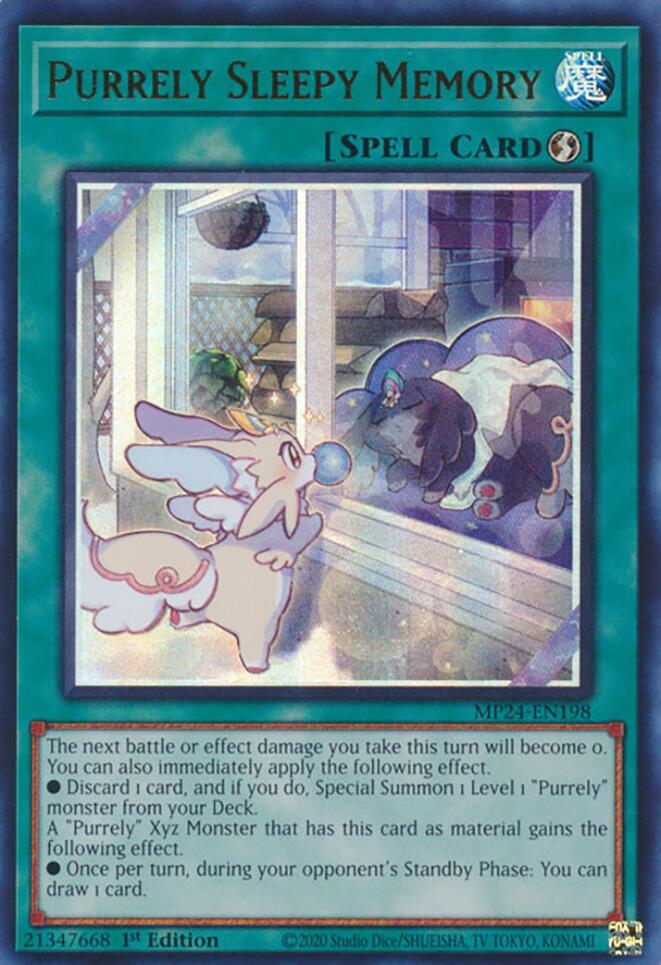 Purrely Sleepy Memory [MP24-EN198] Ultra Rare | The CG Realm