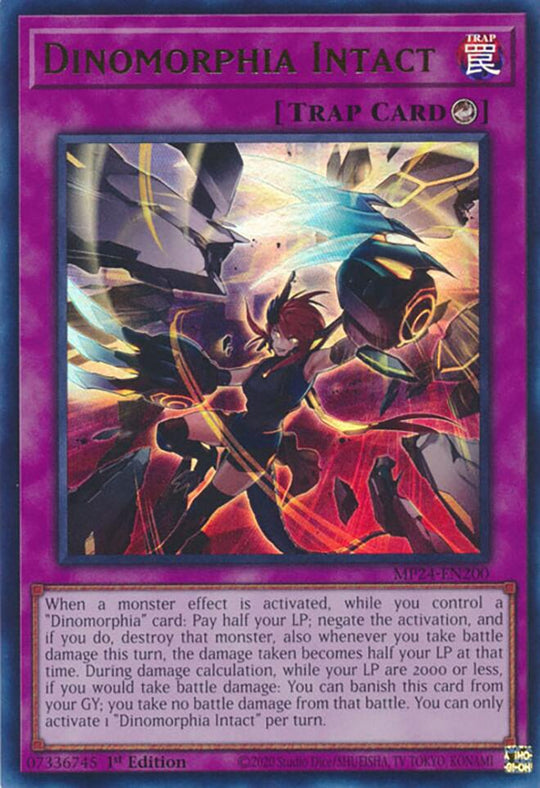 Dinomorphia Intact (MP24-EN200) - 25th Anniversary Tin: Dueling Mirrors 1st Edition
