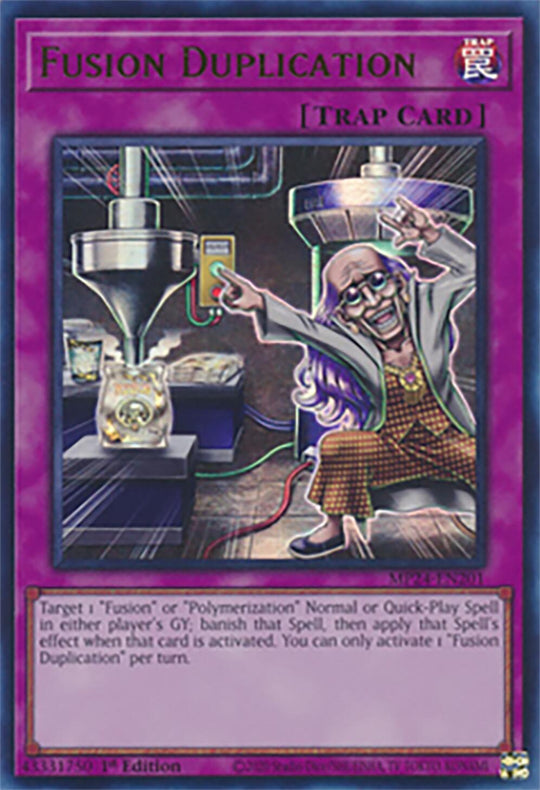 Fusion Duplication (MP24-EN201) - 25th Anniversary Tin: Dueling Mirrors 1st Edition