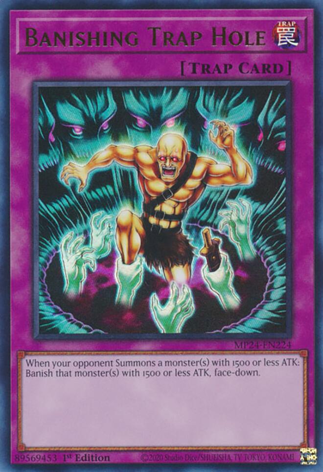 Banishing Trap Hole [MP24-EN224] Ultra Rare | The CG Realm