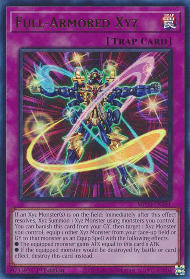 Full-Armored Xyz [MP24-EN241] Ultra Rare | The CG Realm