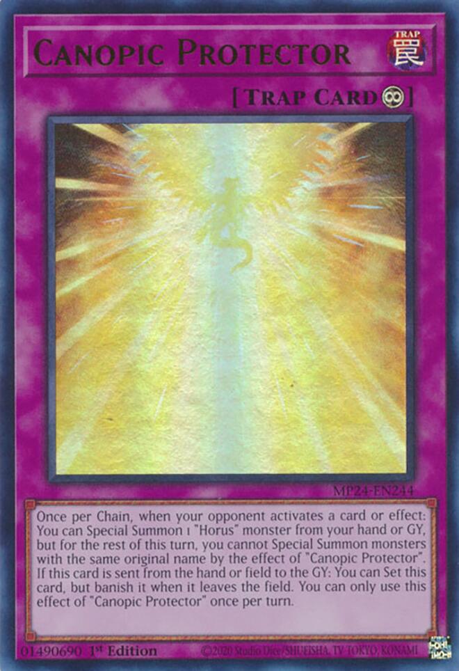 Canopic Protector [MP24-EN244] Ultra Rare | The CG Realm