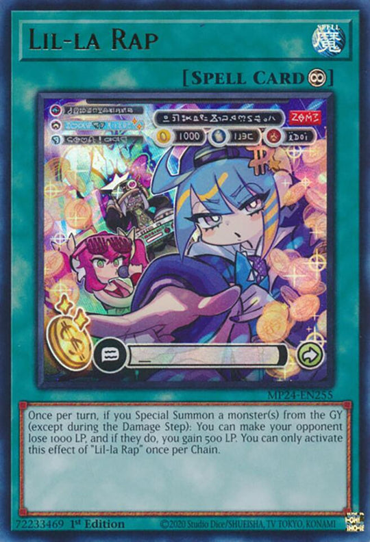 Lil-la Rap (MP24-EN255) - 25th Anniversary Tin: Dueling Mirrors 1st Edition