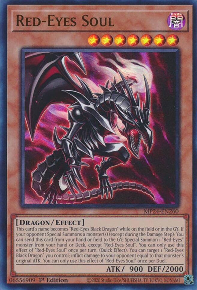 Red-Eyes Soul [MP24-EN260] Ultra Rare | The CG Realm