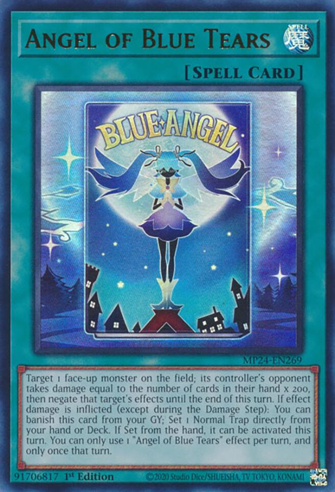Angel of Blue Tears (MP24-EN269) - 25th Anniversary Tin: Dueling Mirrors 1st Edition