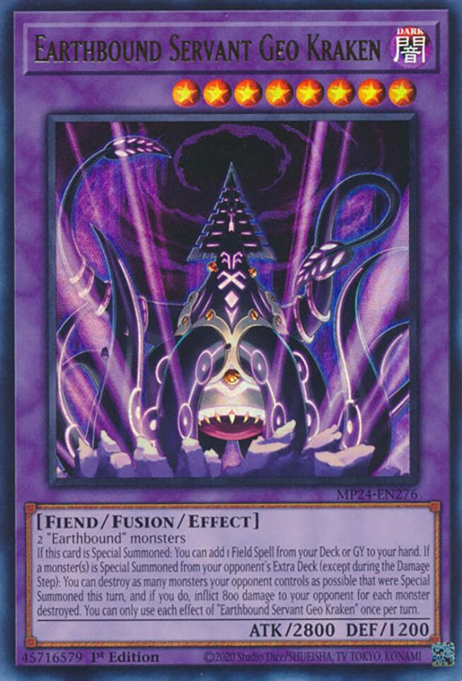 Earthbound Servant Geo Kraken [MP24-EN276] Ultra Rare | The CG Realm