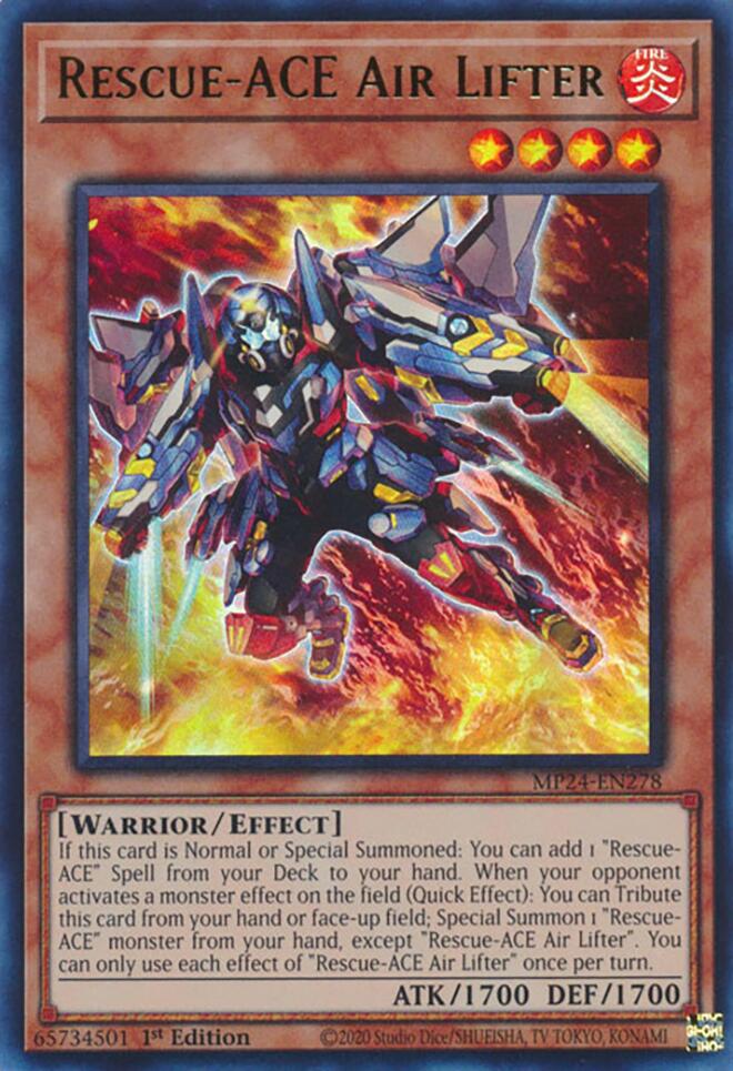 Rescue-ACE Air Lifter [MP24-EN278] Ultra Rare | The CG Realm