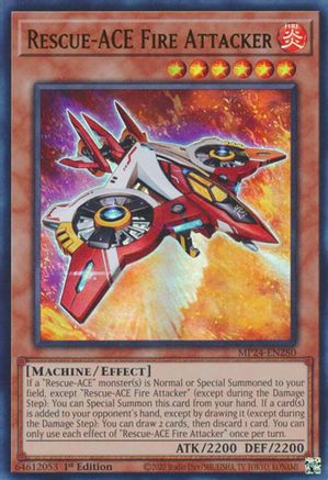Rescue-ACE Fire Attacker (MP24-EN280) - 25th Anniversary Tin: Dueling Mirrors 1st Edition