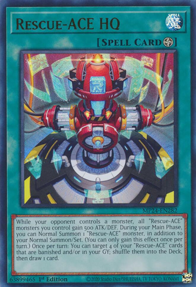 Rescue-ACE HQ [MP24-EN282] Ultra Rare | The CG Realm