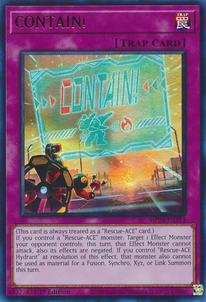 CONTAIN! [MP24-EN283] Ultra Rare | The CG Realm
