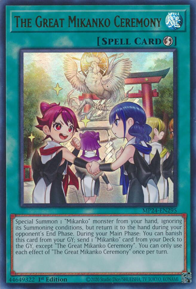 The Great Mikanko Ceremony [MP24-EN295] Ultra Rare | The CG Realm
