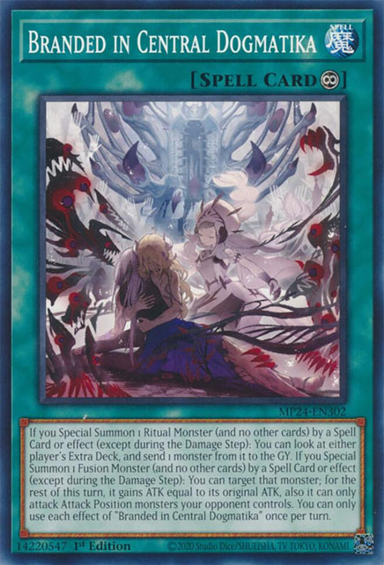 Branded in Central Dogmatika (MP24-EN302) - 25th Anniversary Tin: Dueling Mirrors 1st Edition
