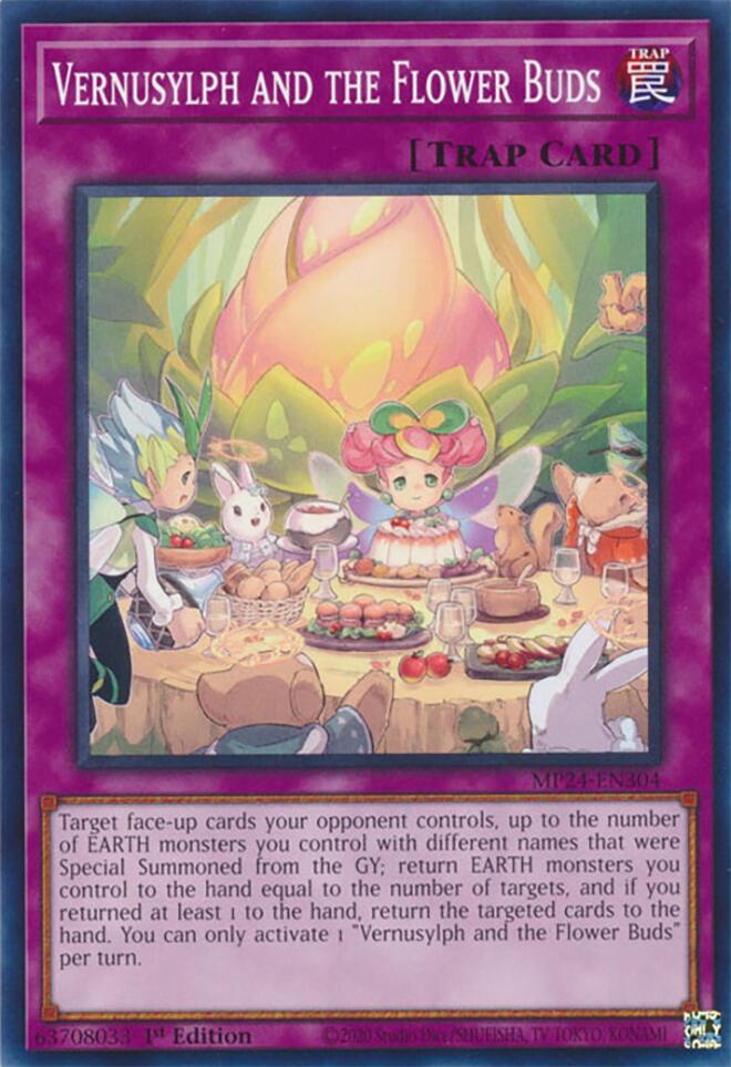 Vernusylph and the Flower Buds [MP24-EN304] Common | The CG Realm