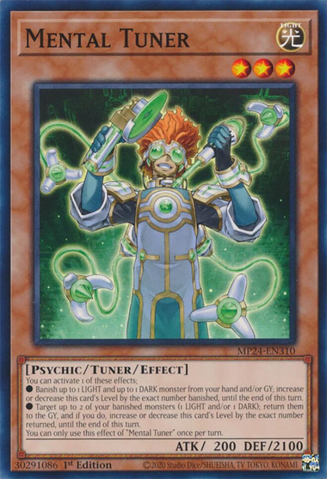 Mental Tuner [MP24-EN310] Common | The CG Realm