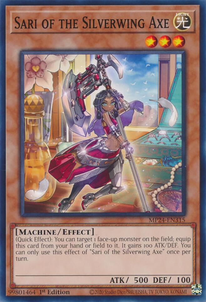 Sari of the Silverwing Axe (MP24-EN315) - 25th Anniversary Tin: Dueling Mirrors 1st Edition