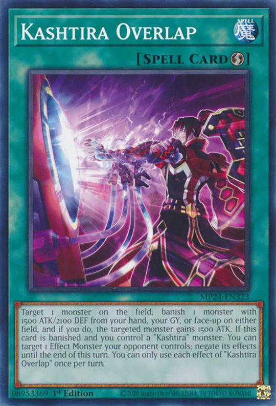 Kashtira Overlap (MP24-EN323) - 25th Anniversary Tin: Dueling Mirrors 1st Edition