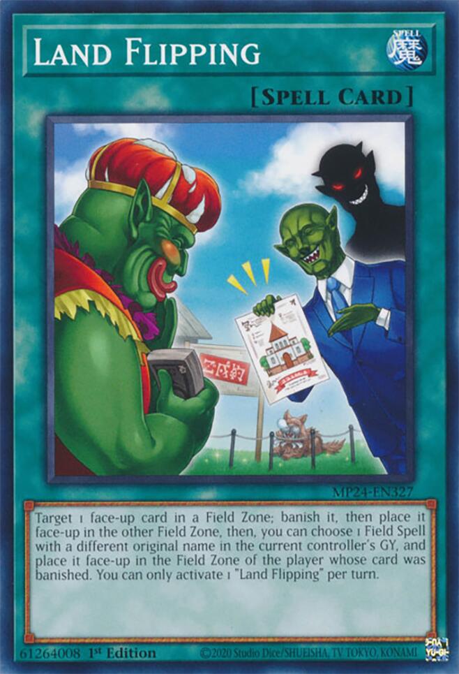 Land Flipping (MP24-EN327) - 25th Anniversary Tin: Dueling Mirrors 1st Edition