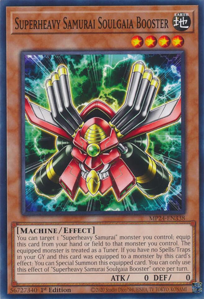 Superheavy Samurai Soulgaia Booster (MP24-EN338) - 25th Anniversary Tin: Dueling Mirrors 1st Edition