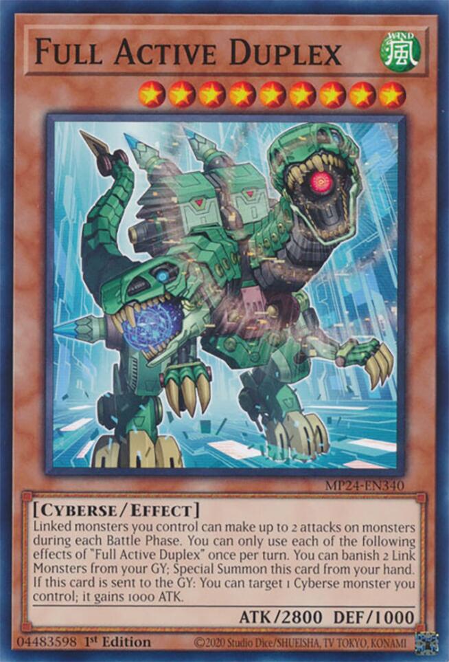 Full Active Duplex [MP24-EN340] Common | The CG Realm