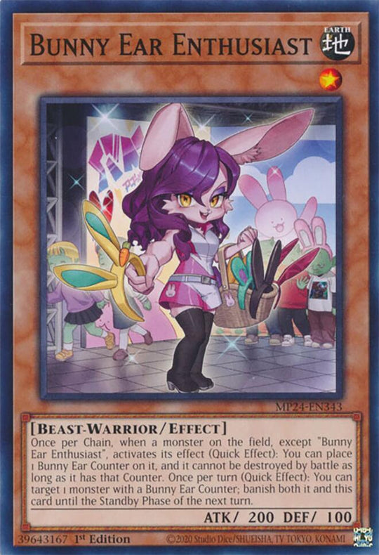 Bunny Ear Enthusiast (MP24-EN343) - 25th Anniversary Tin: Dueling Mirrors 1st Edition