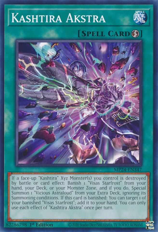 Kashtira Akstra (MP24-EN347) - 25th Anniversary Tin: Dueling Mirrors 1st Edition
