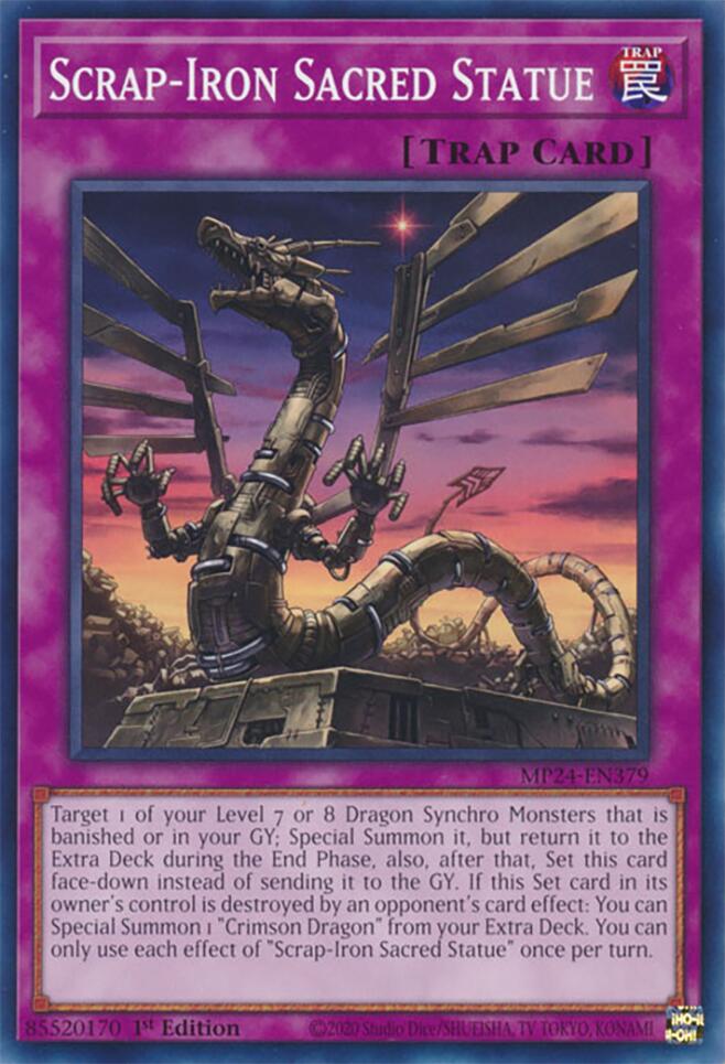 Scrap-Iron Sacred Statue (MP24-EN379) - 25th Anniversary Tin: Dueling Mirrors 1st Edition