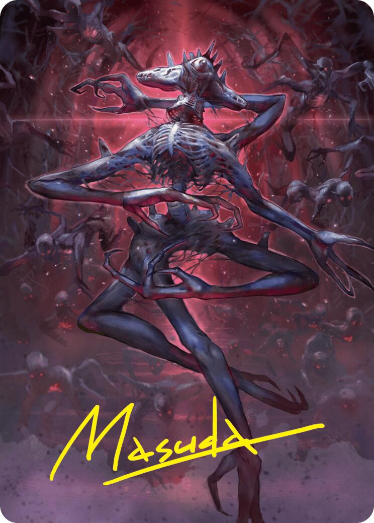 Overlord of the Balemurk Art Card (Gold-Stamped Signature) [Duskmourn: House of Horror Art Series] | The CG Realm