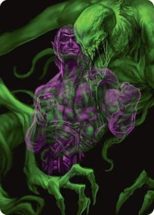 Tyvar, the Pummeler Art Card (ASDSK-041) - Art Series: Duskmourn: House of Horror