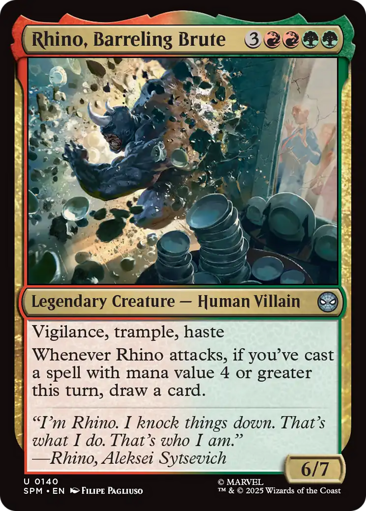 Rhino, Barreling Brute [Marvel's Spider-Man] | The CG Realm