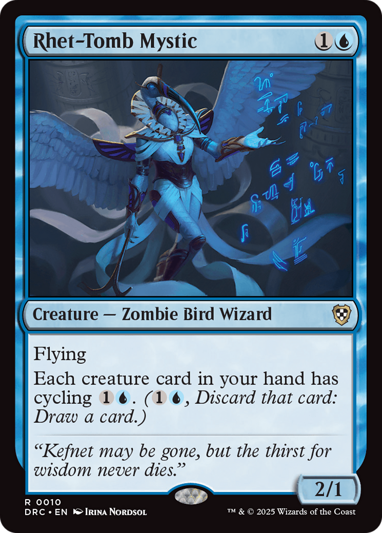 Rhet-Tomb Mystic [Aetherdrift Commander] | The CG Realm