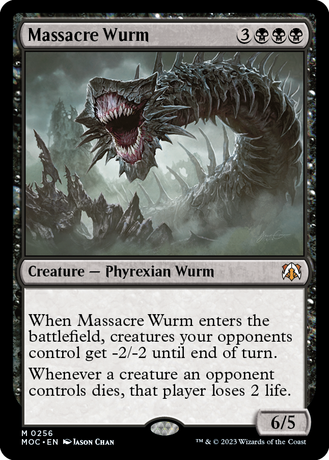 Massacre Wurm [March of the Machine Commander] | The CG Realm