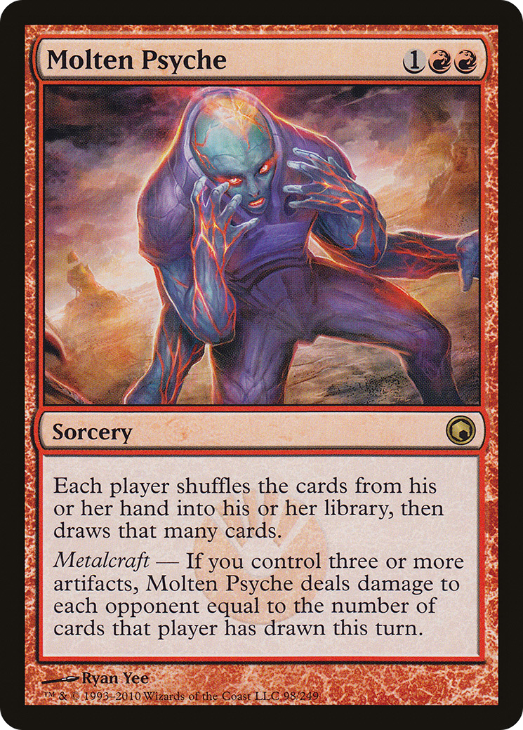 Molten Psyche (SOM-098) - Scars of Mirrodin