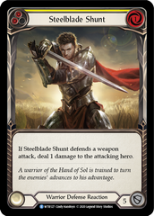 Steelblade Shunt (Yellow) [U-WTR127] (Welcome to Rathe Unlimited)  Unlimited Normal | The CG Realm