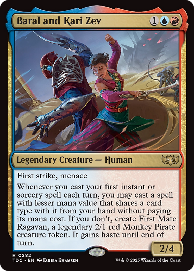Baral and Kari Zev [Tarkir: Dragonstorm Commander] | The CG Realm