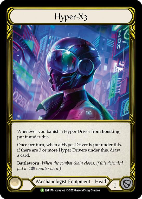 Hyper-X3 [FAB170] (Promo)  Cold Foil | The CG Realm