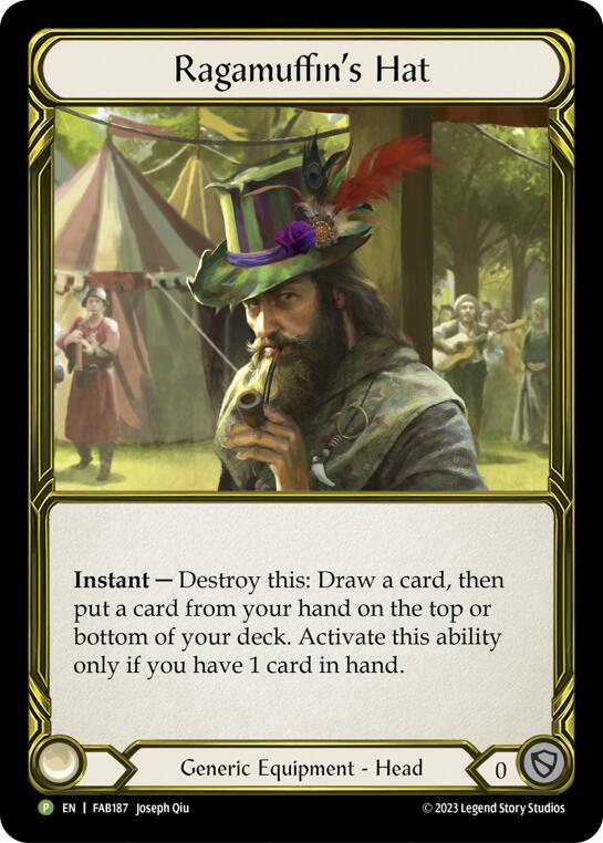 Ragamuffin's Hat [FAB187] (Promo)  Cold Foil | The CG Realm