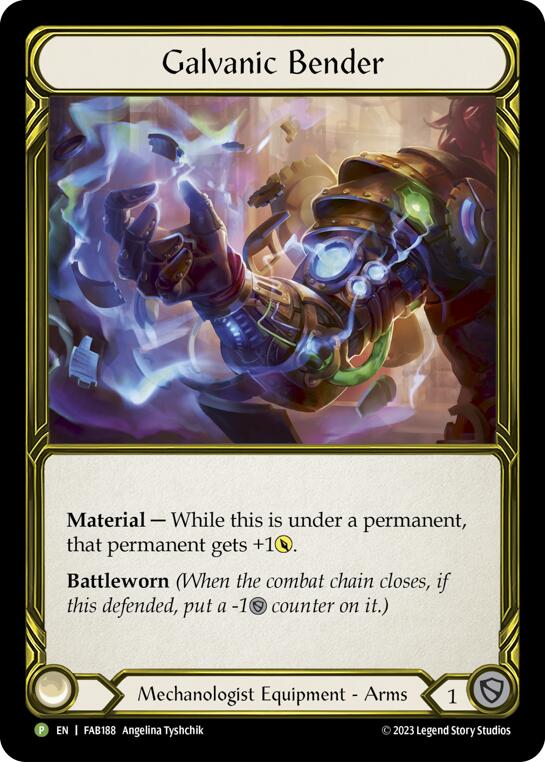 Galvanic Bender [FAB188] (Promo)  Cold Foil | The CG Realm