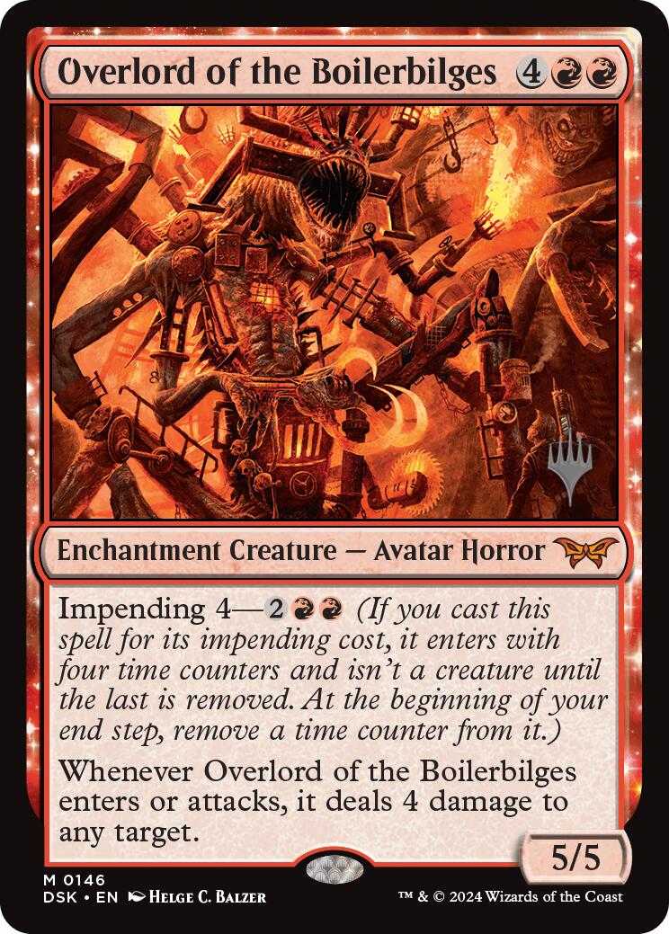 Overlord of the Boilerbilges (Promo Pack) [Duskmourn: House of Horror Promos] | The CG Realm