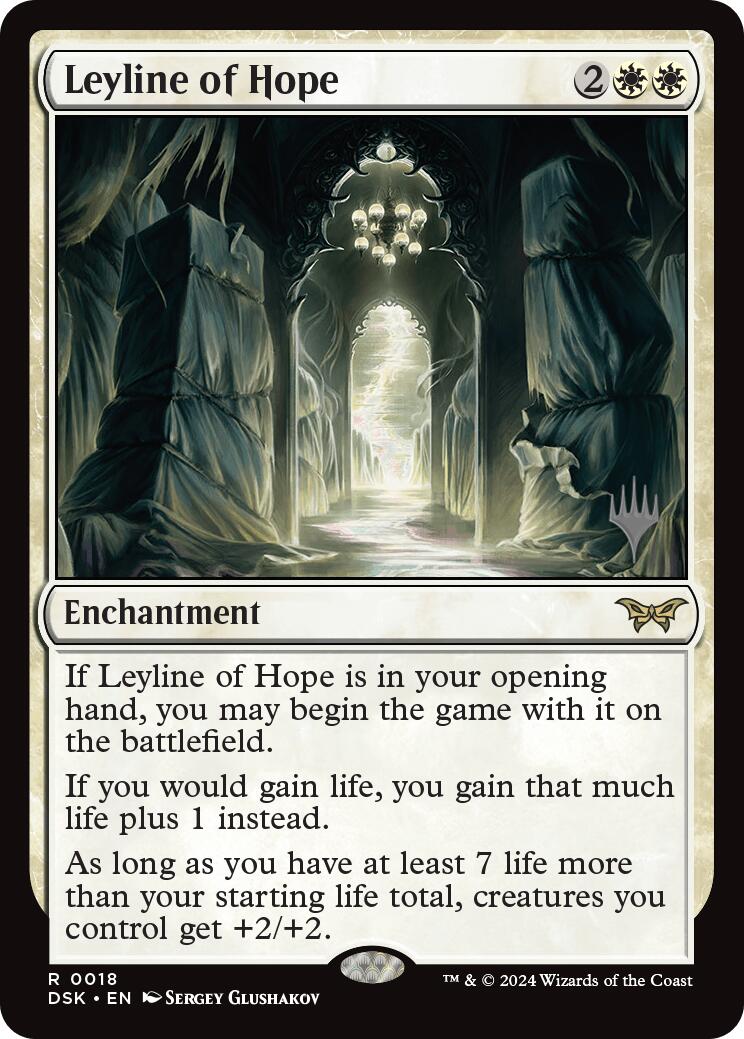 Leyline of Hope (Promo Pack) [Duskmourn: House of Horror Promos] | The CG Realm