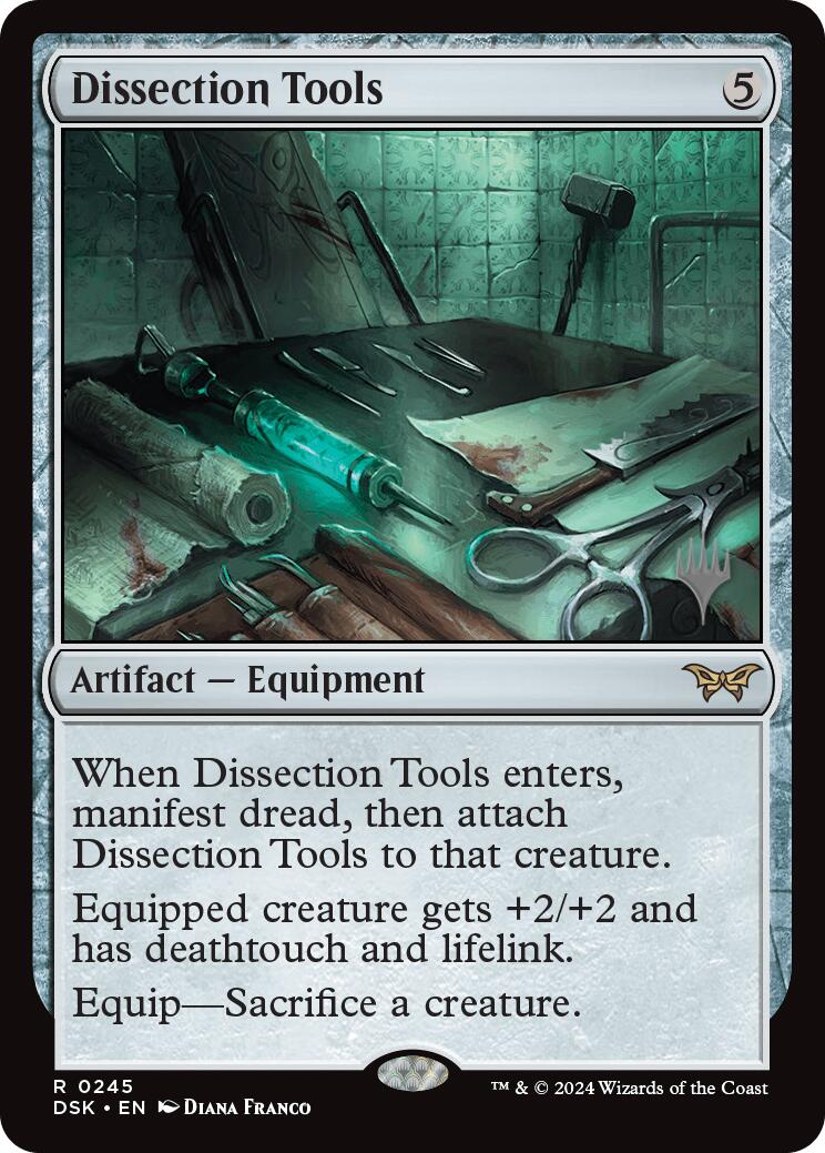 Dissection Tools (Promo Pack) [Duskmourn: House of Horror Promos] | The CG Realm
