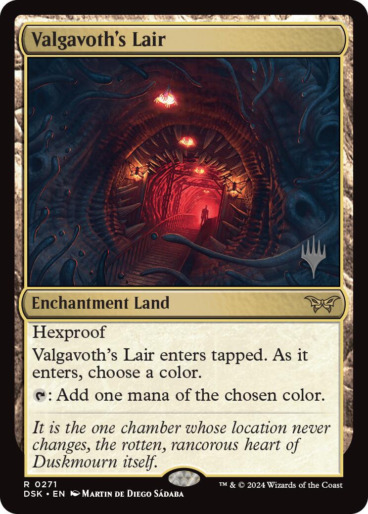 Valgavoth's Lair (Promo Pack) [Duskmourn: House of Horror Promos] | The CG Realm