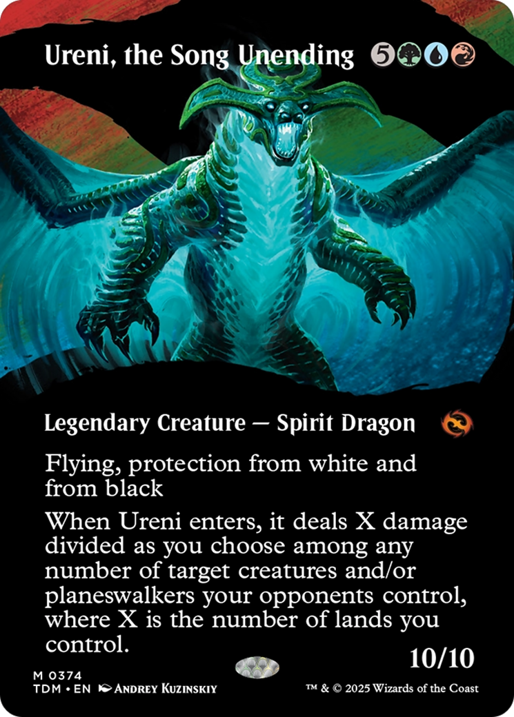 Ureni, the Song Unending (Borderless) [Tarkir: Dragonstorm] | The CG Realm