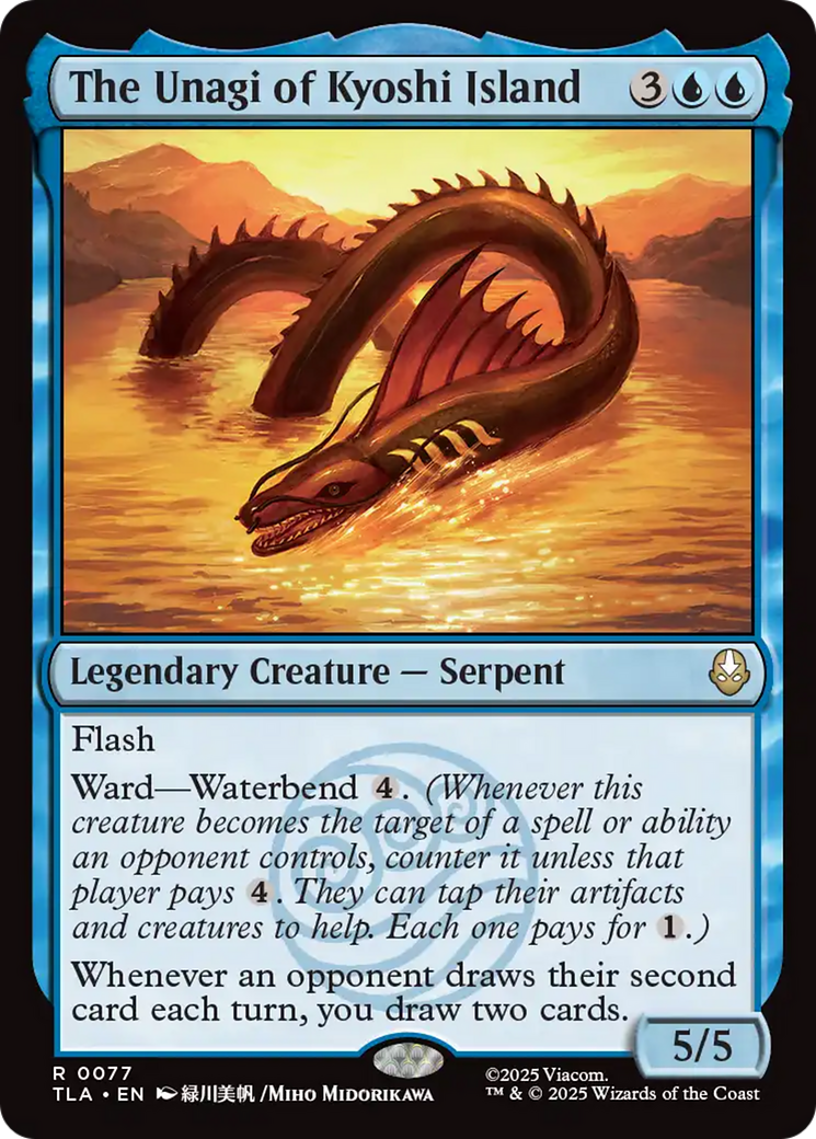 The Unagi of Kyoshi Island [Avatar: The Last Airbender] | The CG Realm