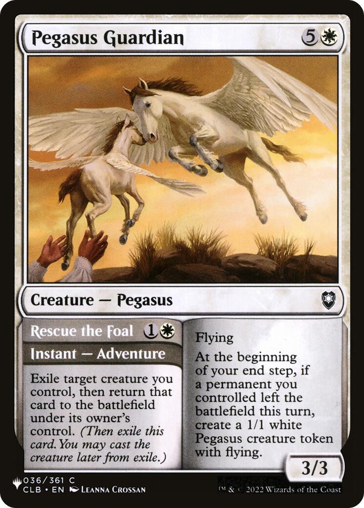 Pegasus Guardian [The List] | The CG Realm