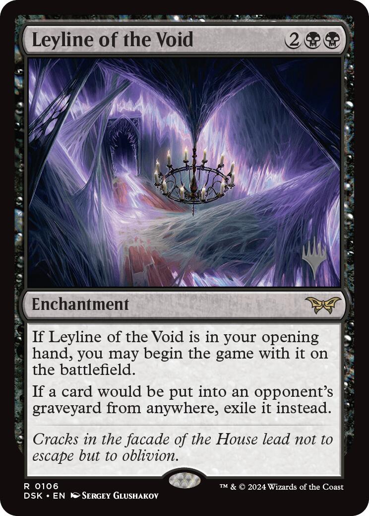 Leyline of the Void (Promo Pack) [Duskmourn: House of Horror Promos] | The CG Realm