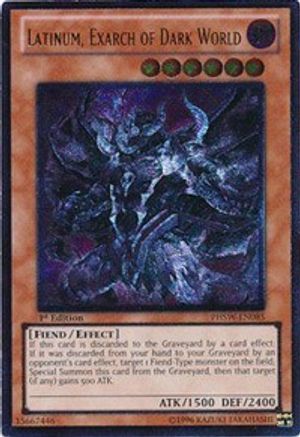 Latinum, Exarch of Dark World (UTR) (PHSW-EN085) - Photon Shockwave Unlimited