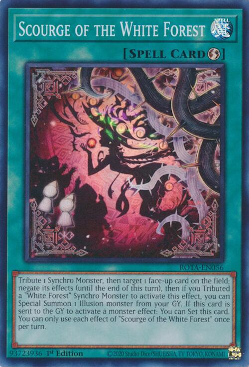 Scourge of the White Forest [ROTA-EN056] Super Rare | The CG Realm